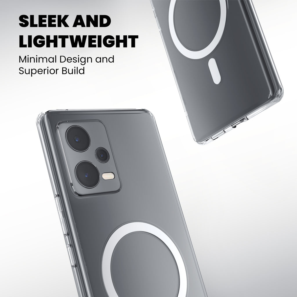 Anti-Yellow Magsafe Clear Case - Redmi Note 13 Pro Plus 5G