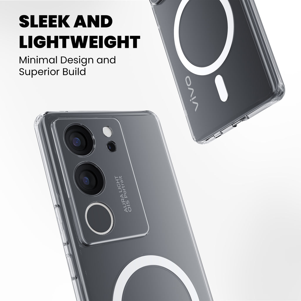 Anti-Yellow Magsafe Clear Case - Vivo T1 Pro 5G