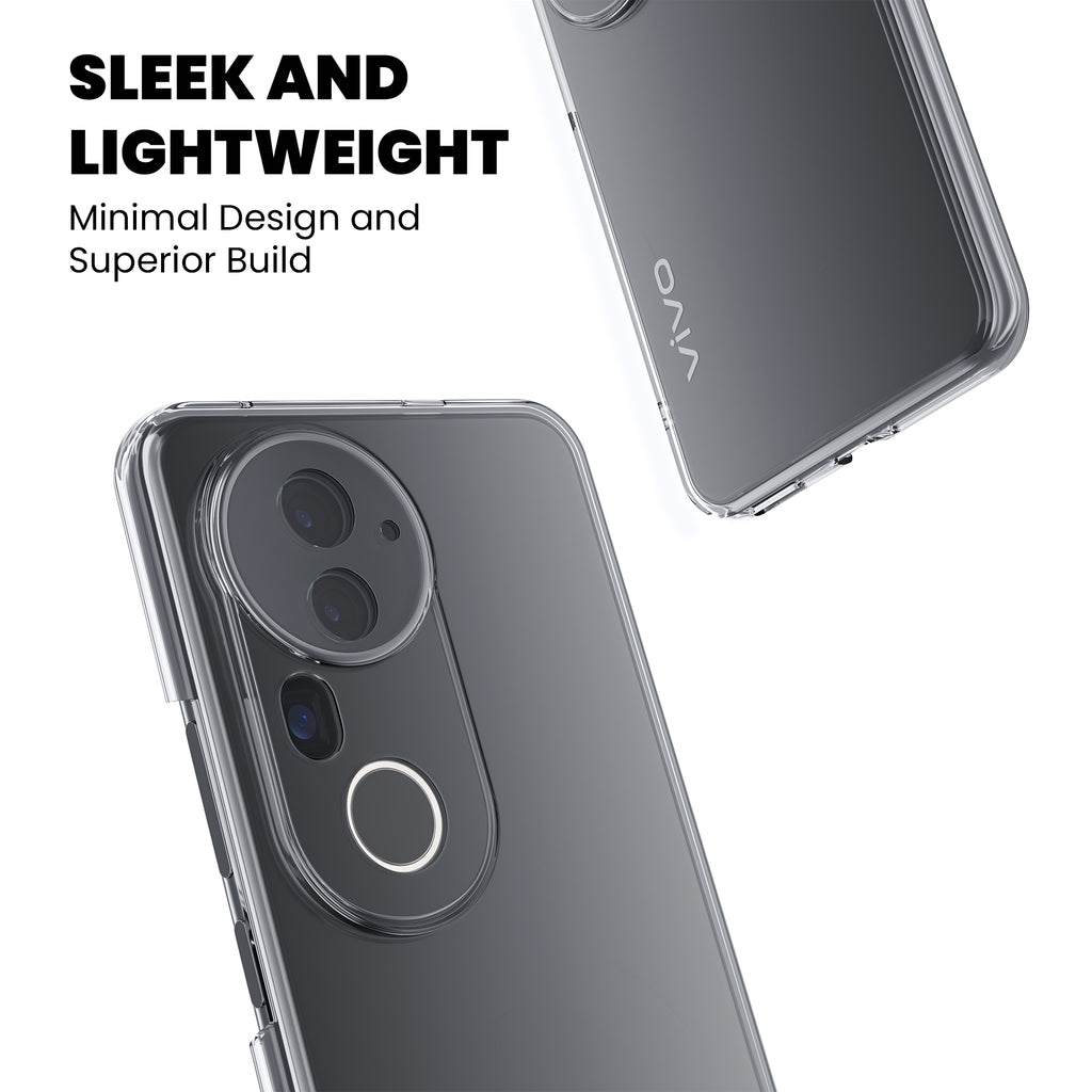 Anti-Yellow Clear Case - Vivo V40 Pro