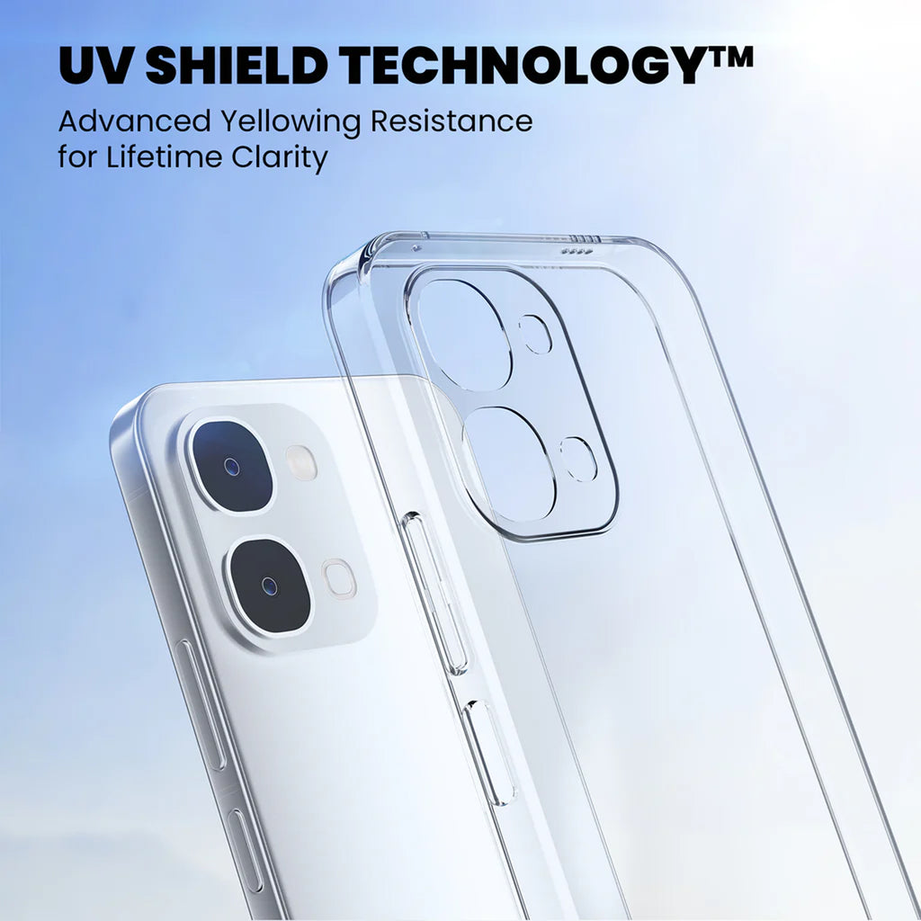 Anti-Yellow Clear Case - Vivo V80