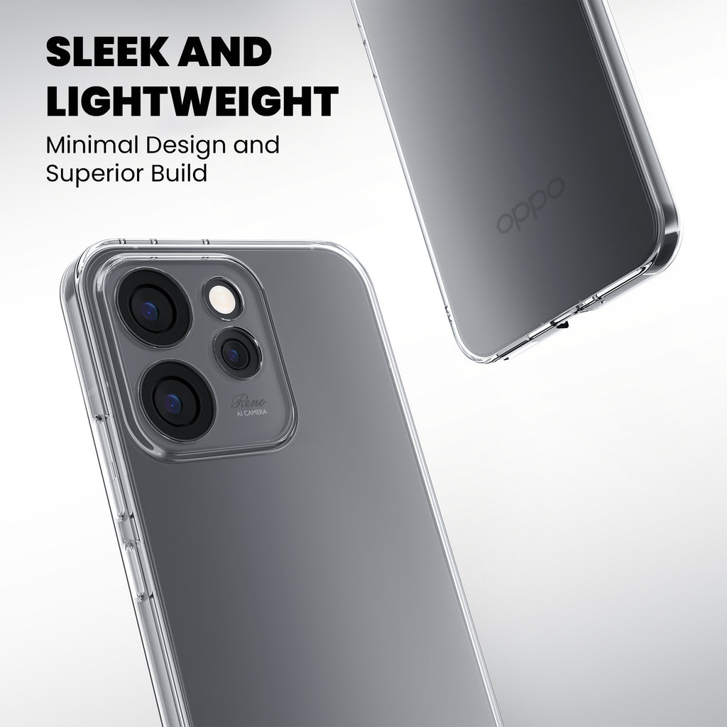 Anti-Yellow Clear Case Oppo Reno Series