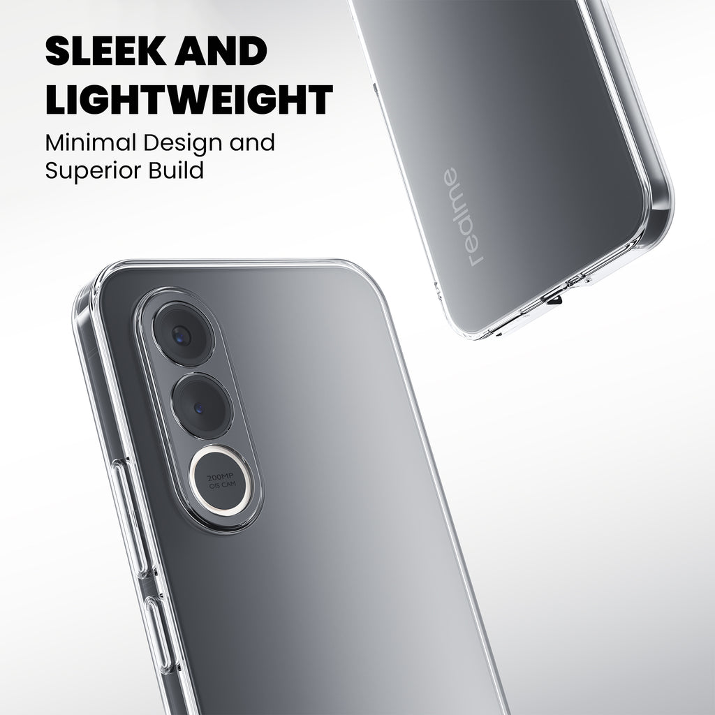 Anti-Yellow Clear Case - Vivo V70 FE