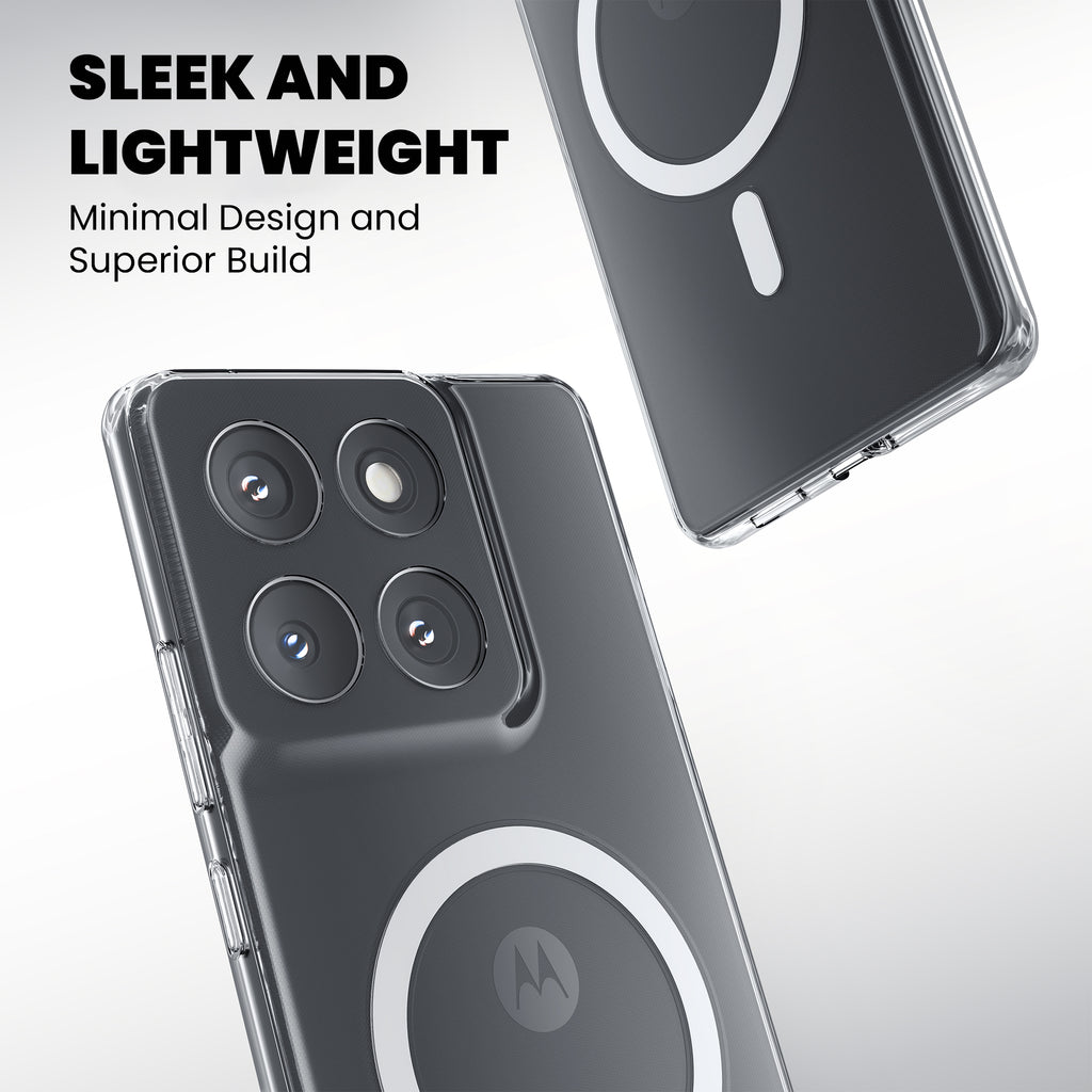 Anti-Yellow Magsafe Clear Case - Moto G37
