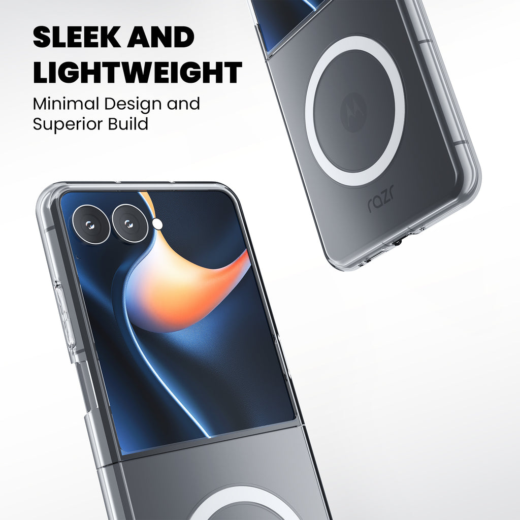 Anti-Yellow Magsafe Clear Case - Motorola Razr 50 Ultra