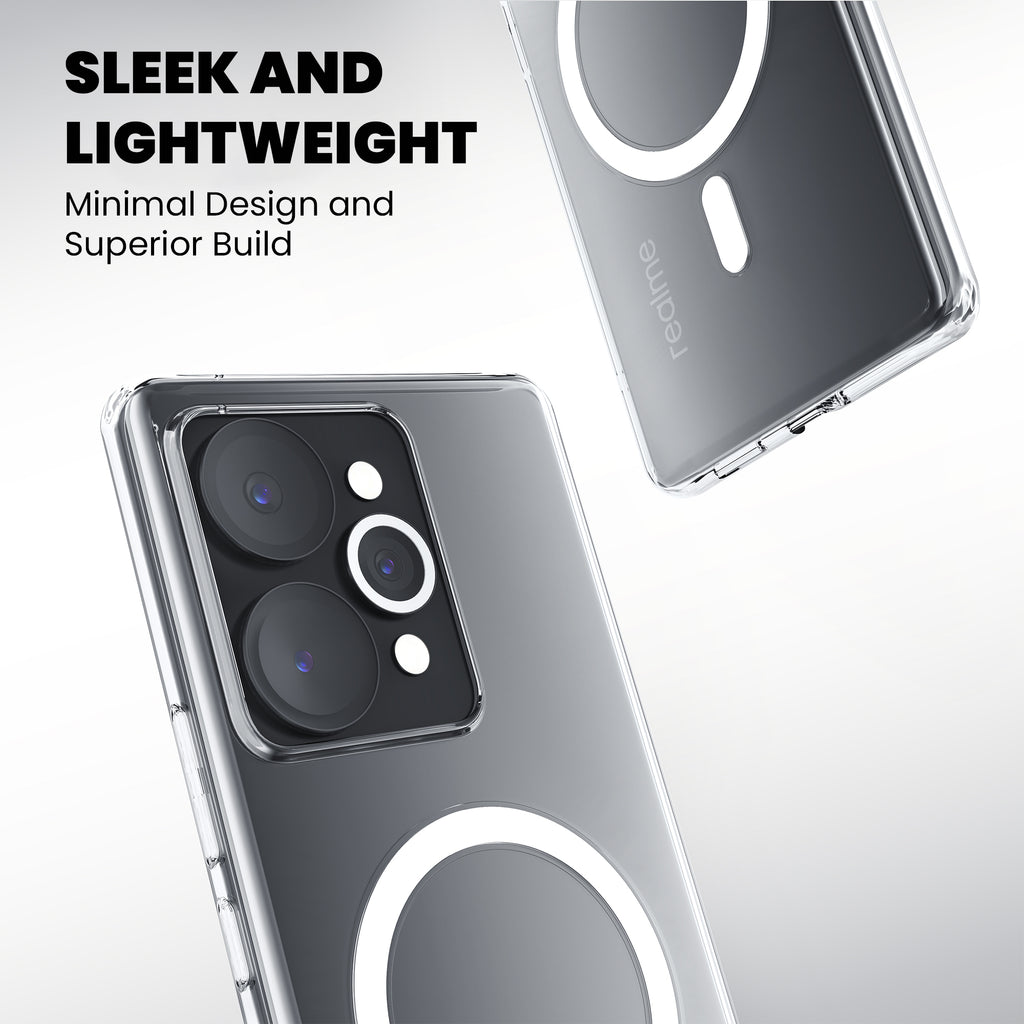 Anti-Yellow Magsafe Clear Case - Realme 8i