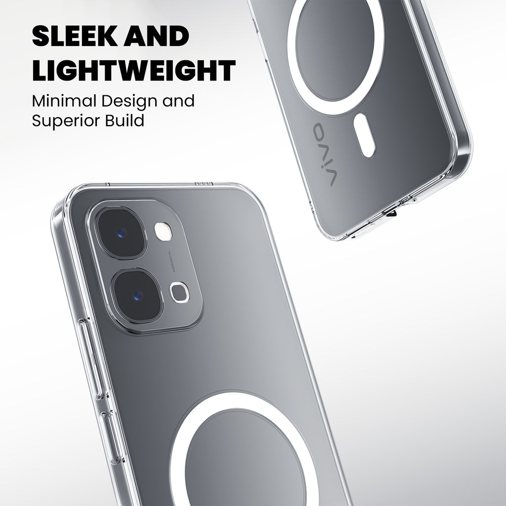 Anti-Yellow Magsafe Clear Case - Vivo Y51 Pro 5G