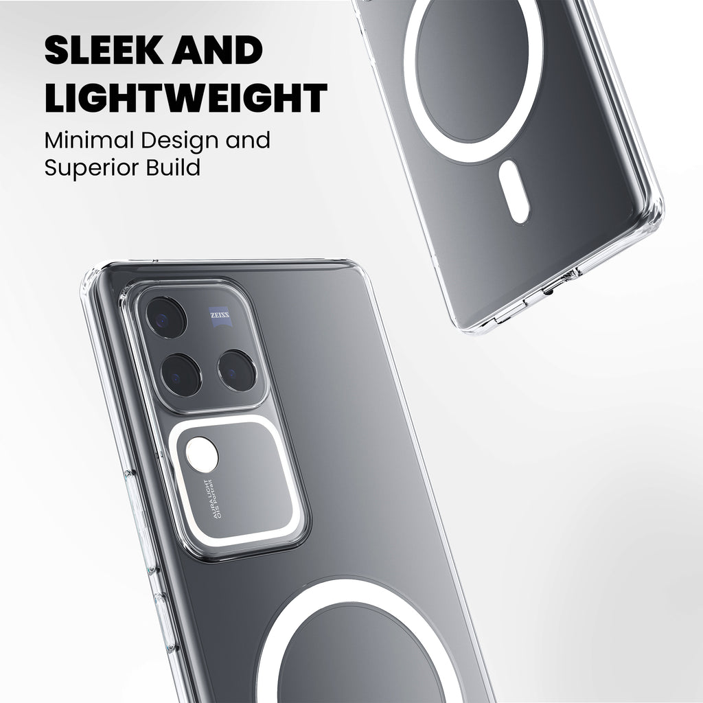 Anti-Yellow Magsafe Clear Case - Vivo V20