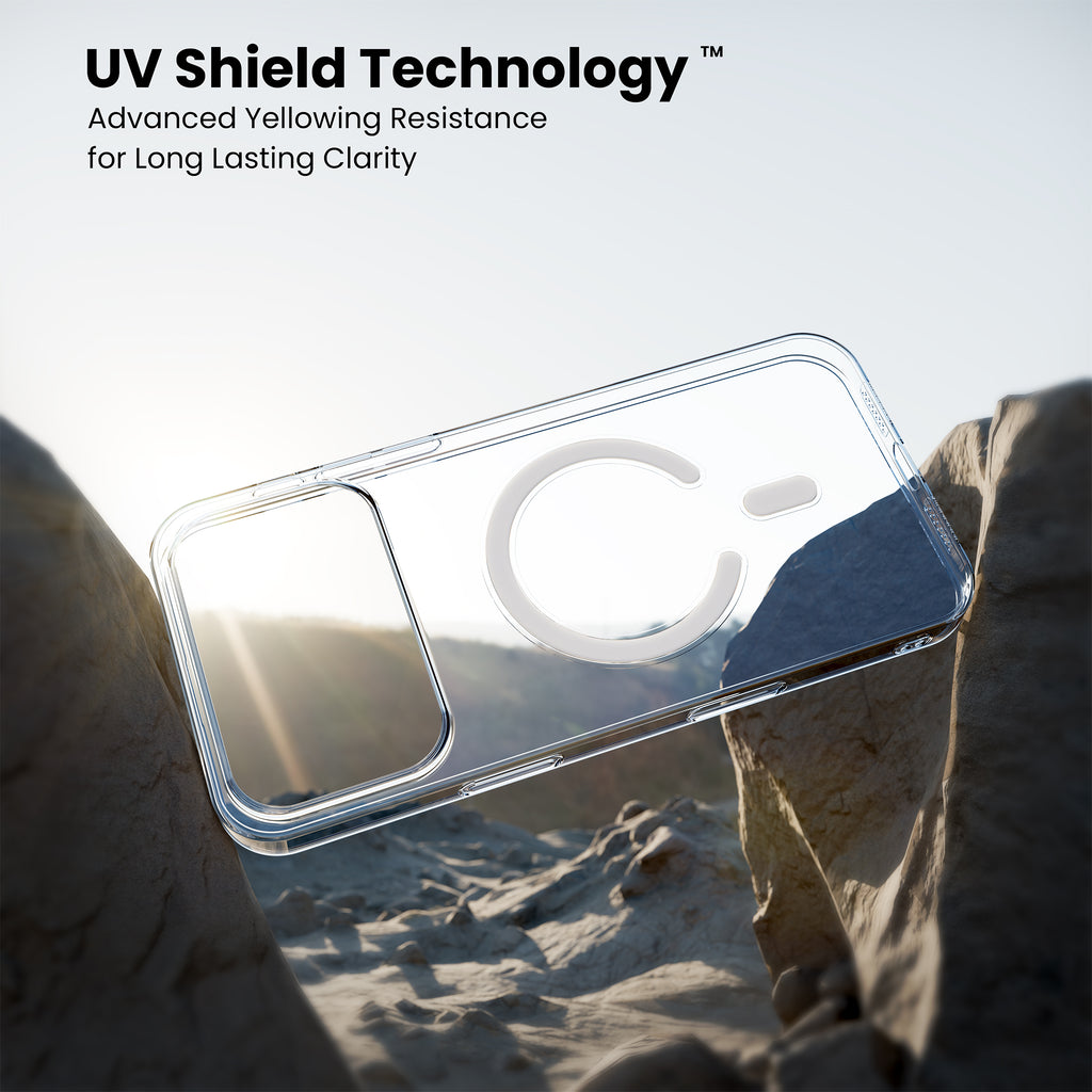 Anti-Yellow Magsafe Clear Case