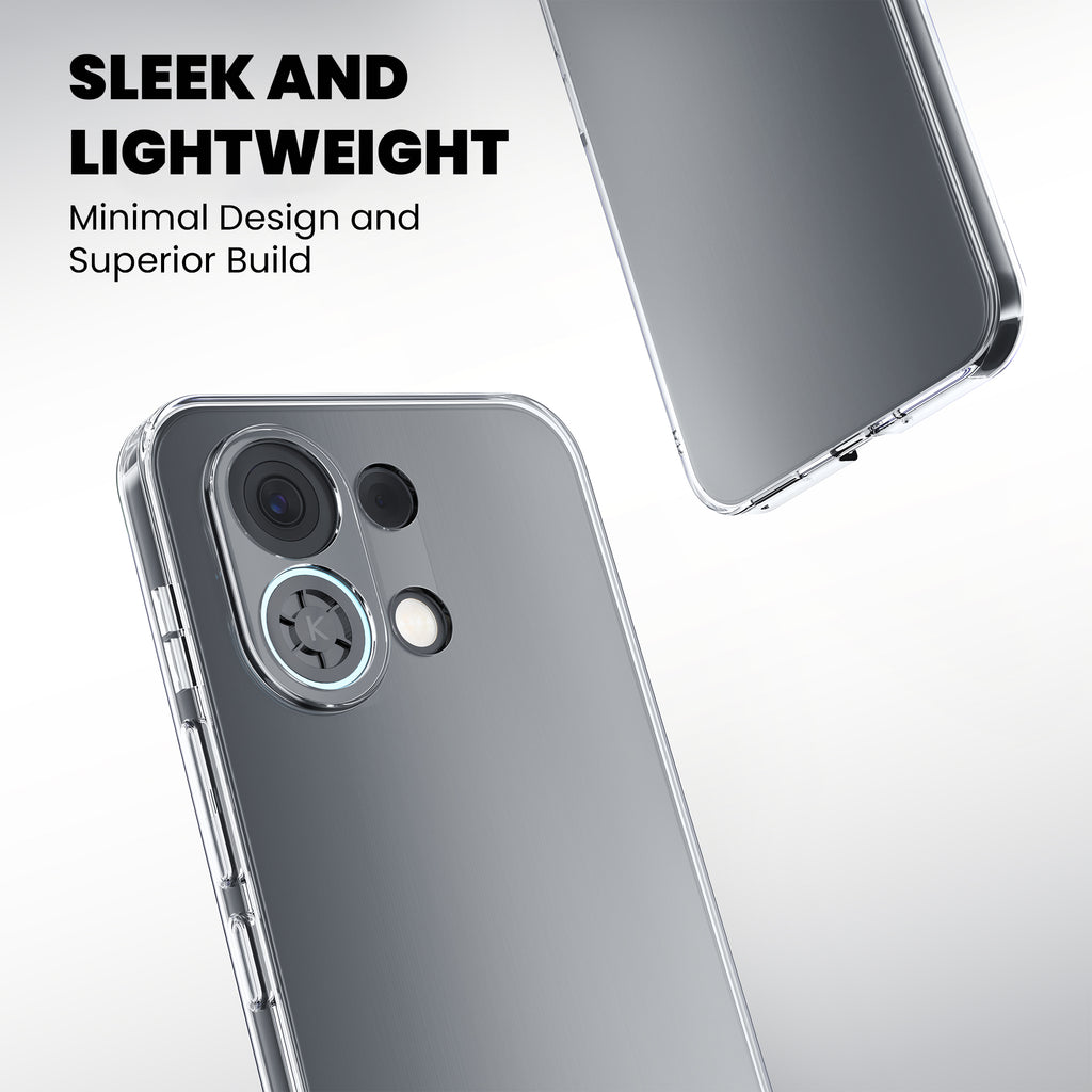 Anti-Yellow Clear Case Oppo K Series