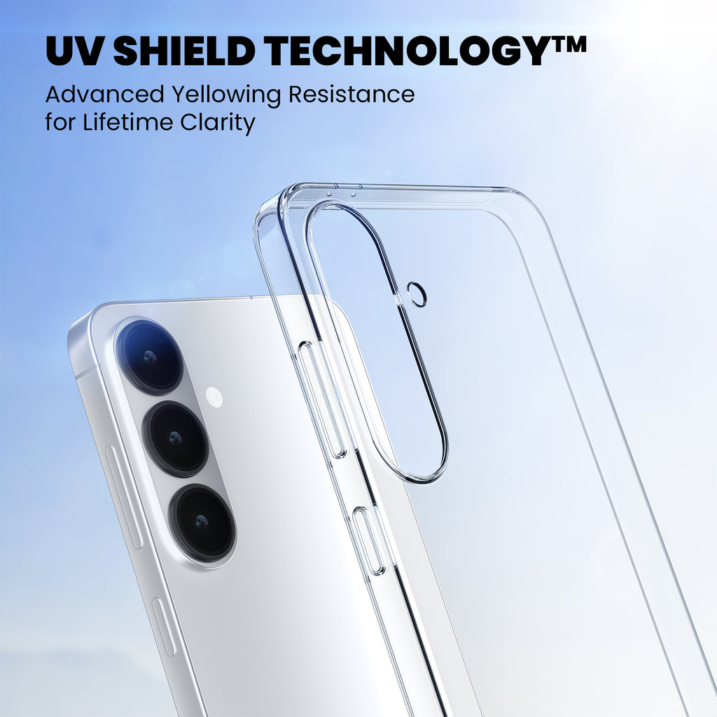 Anti-Yellow Clear Case Samsung S Series