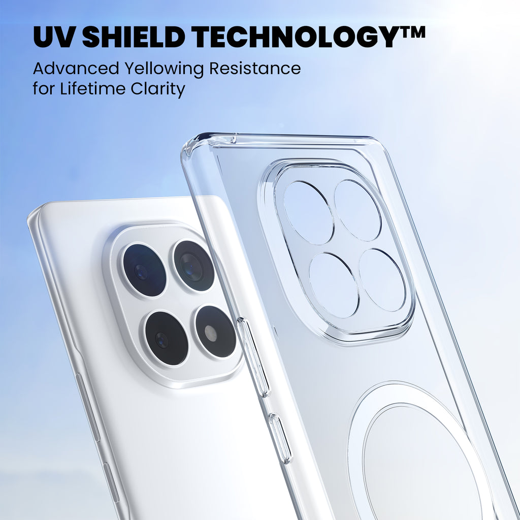 Anti-Yellow Magsafe Clear Case - Redmi Note 15 Pro Plus 5G