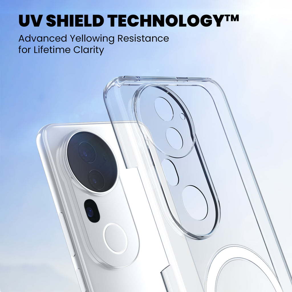 Anti-Yellow Magsafe Clear Case - Vivo T3 Ultra