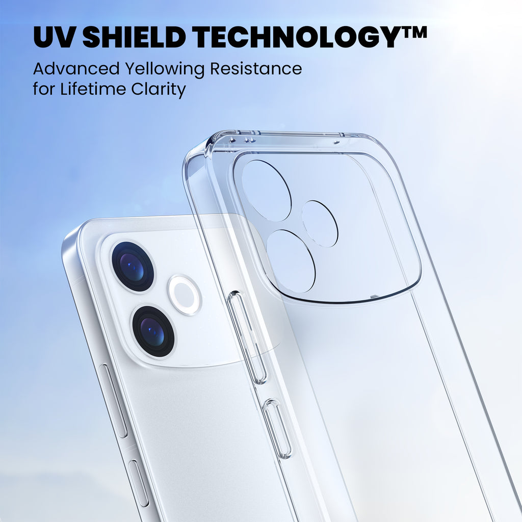 Anti-Yellow Clear Case Oppo F Series