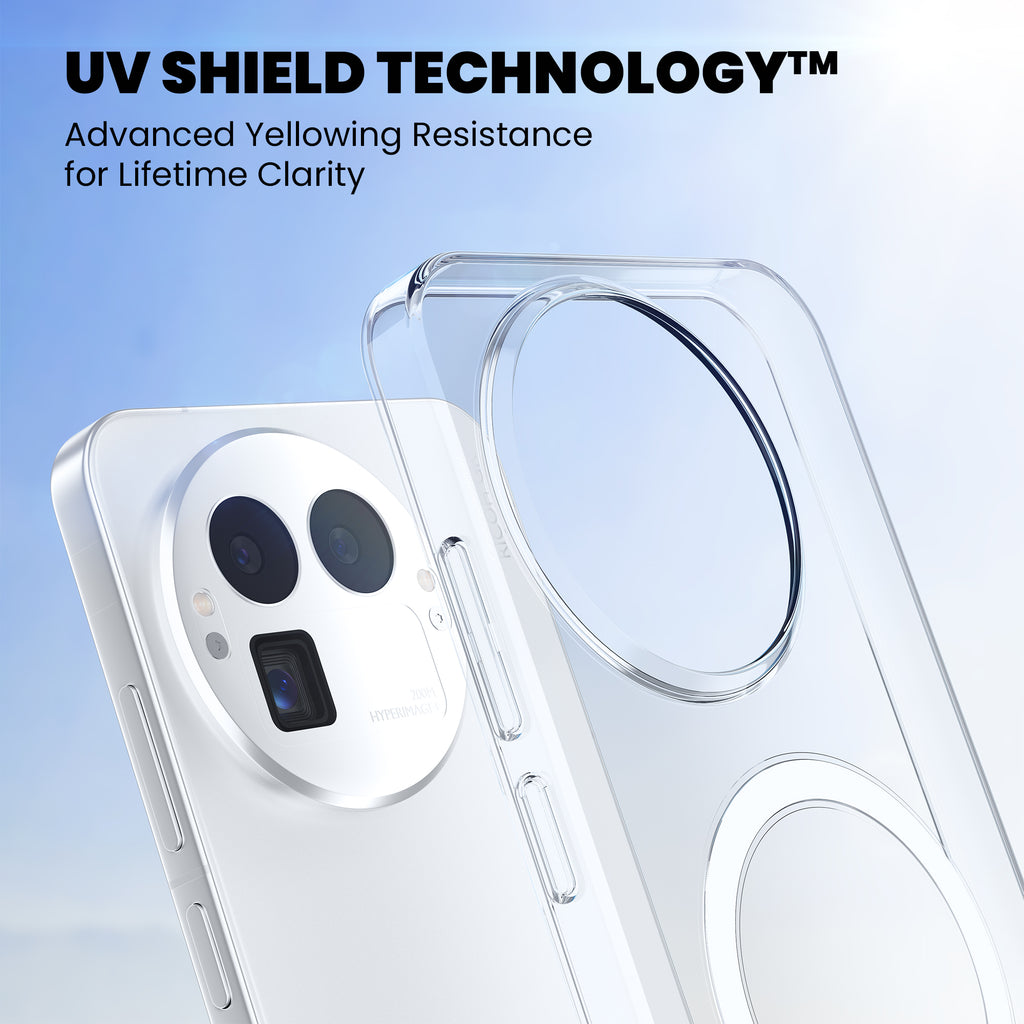 Anti-Yellow Magsafe Clear Case - Realme GT 8 Pro