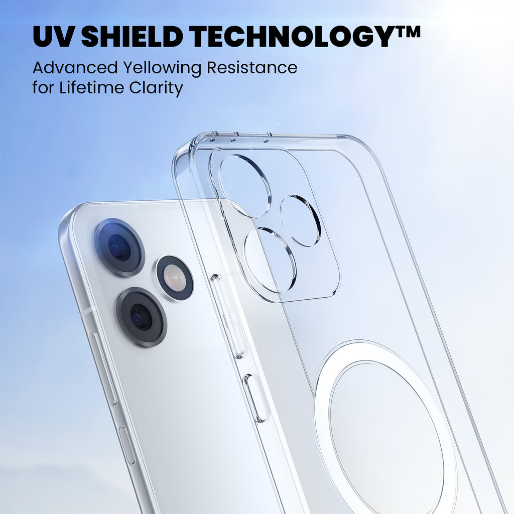 Anti-Yellow Magsafe Clear Case Oppo A Series