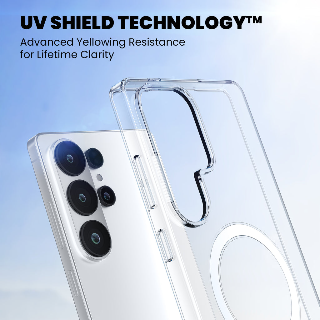 Anti-Yellow Magsafe Clear Case Samsung S Series