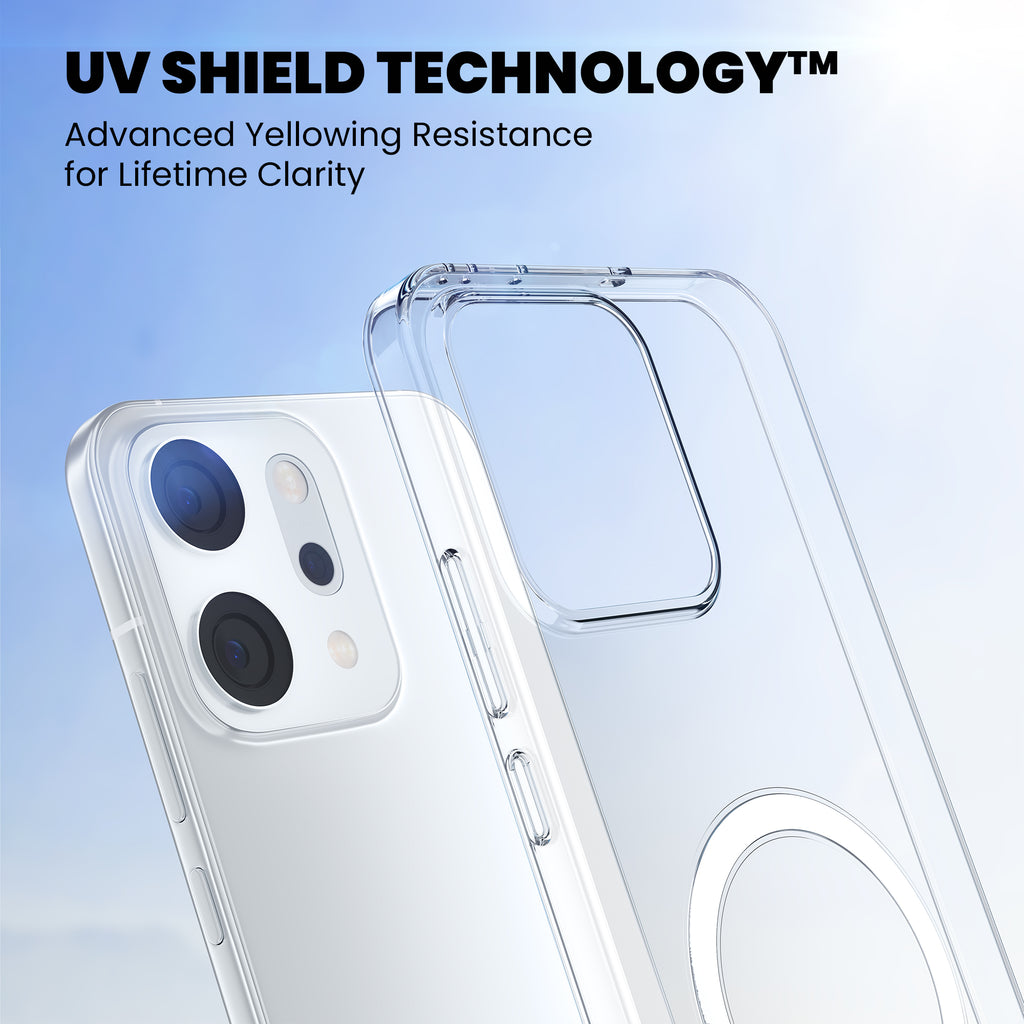 Anti-Yellow Magsafe Clear Case Oppo A Series