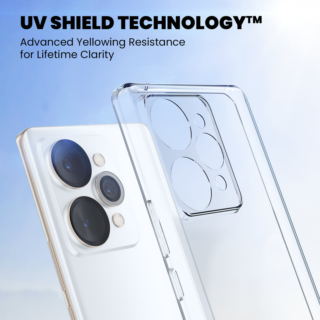 Anti-Yellow Clear Case - Realme 16 Pro plus