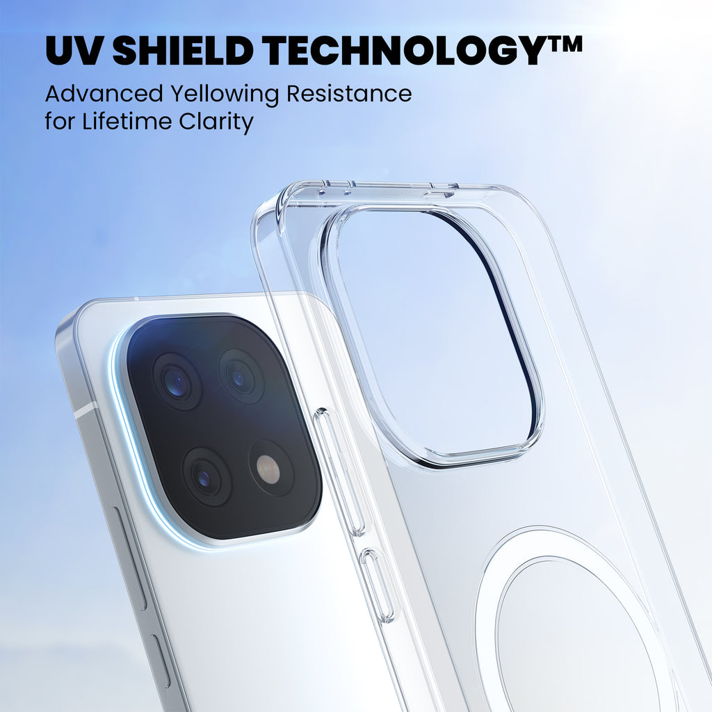 Anti-Yellow Magsafe Clear Case - iQOO Z9s 5G