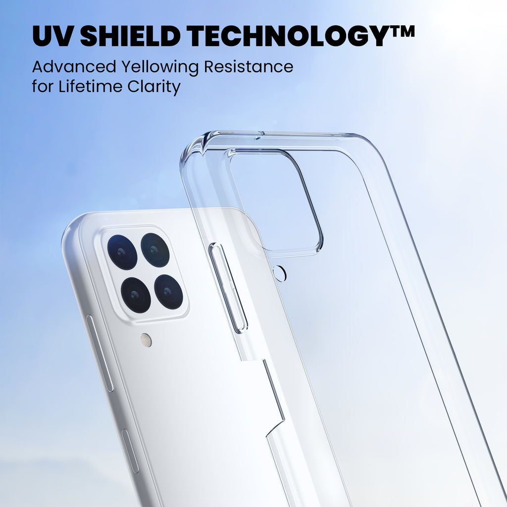 Anti-Yellow Clear Case Samsung M Series