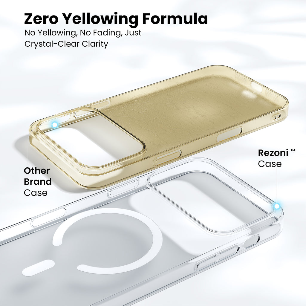 Anti-Yellow Magsafe Clear Case