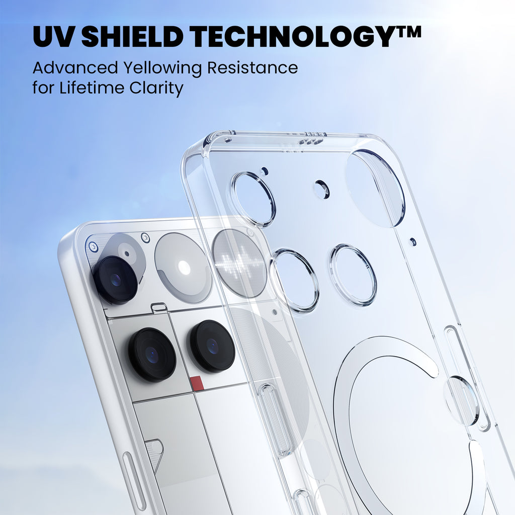 Anti-Yellow Magsafe Clear Case Nothing