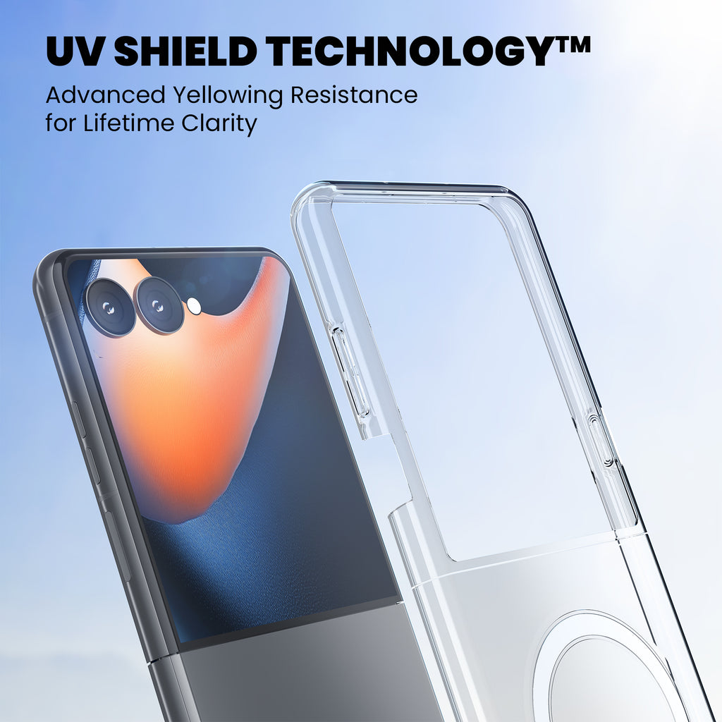 Anti-Yellow Magsafe Clear Case - Motorola Razr 40 Ultra