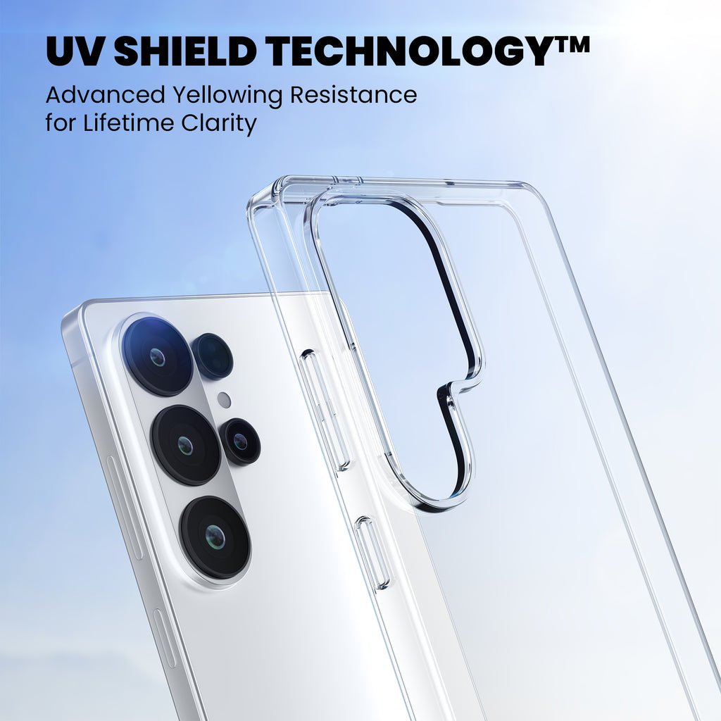 Anti-Yellow Clear Case Samsung S Series