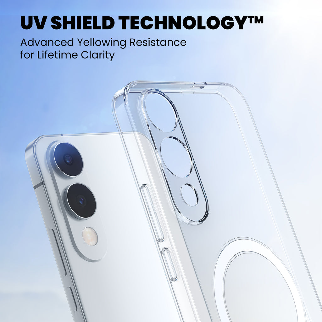 Anti-Yellow Magsafe Clear Case - iQOO Z9 Lite 5G