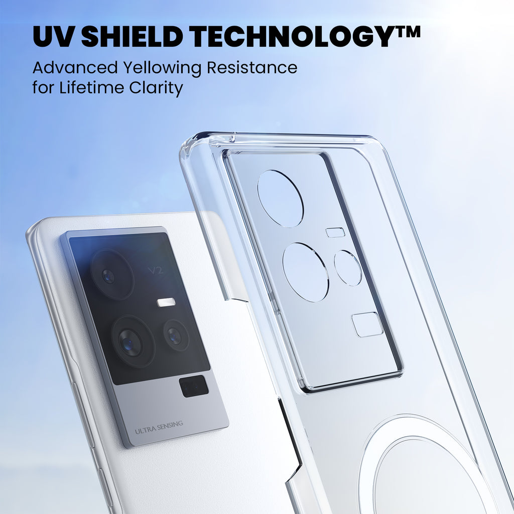 Anti-Yellow Magsafe Clear Case - iQOO Z3