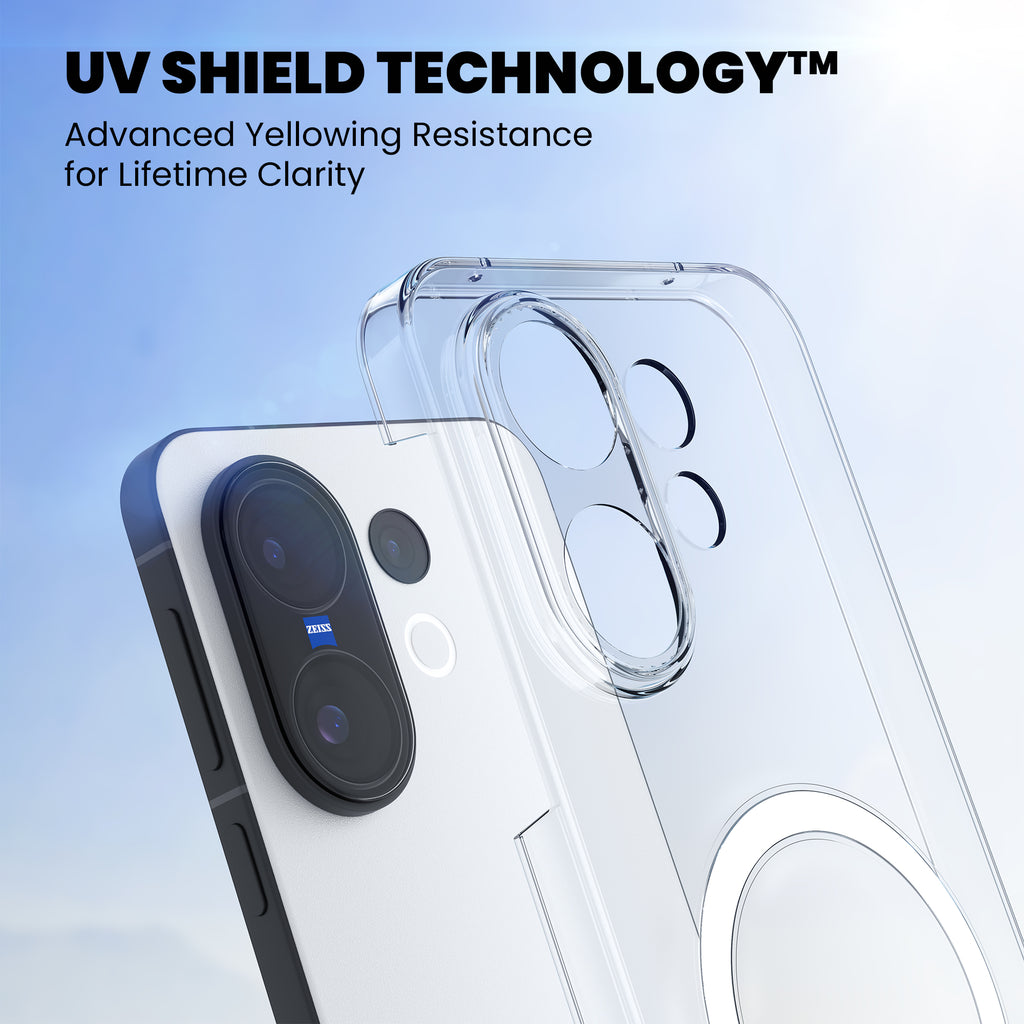 Anti-Yellow Magsafe Clear Case - Vivo V17 Pro