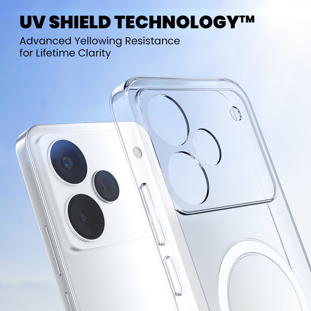 Anti-Yellow Magsafe Clear Case - Realme P4 5G