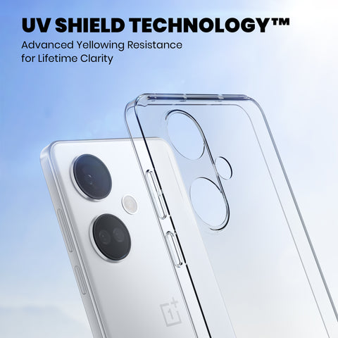 Custodia Antiurto Trasparente Per OnePlus Nord 3 5G – Silicone TPU Rinforzato Agli Angoli – Tumundosmartphone