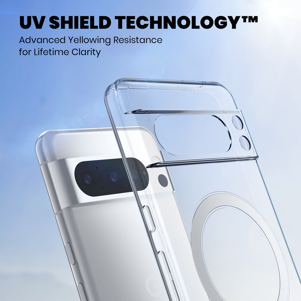 Anti-Yellow Magsafe Clear Case Google Pixel