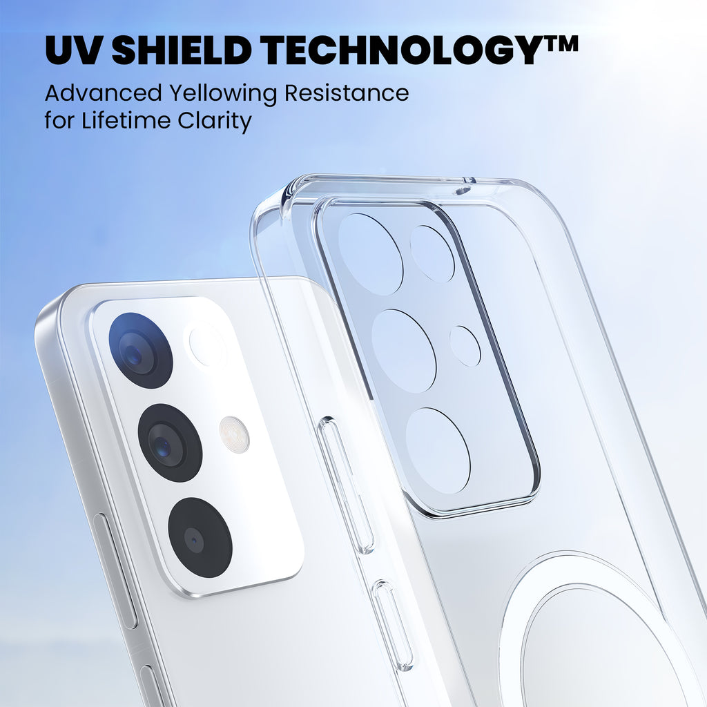 Anti-Yellow Magsafe Clear Case - Realme GT 5G