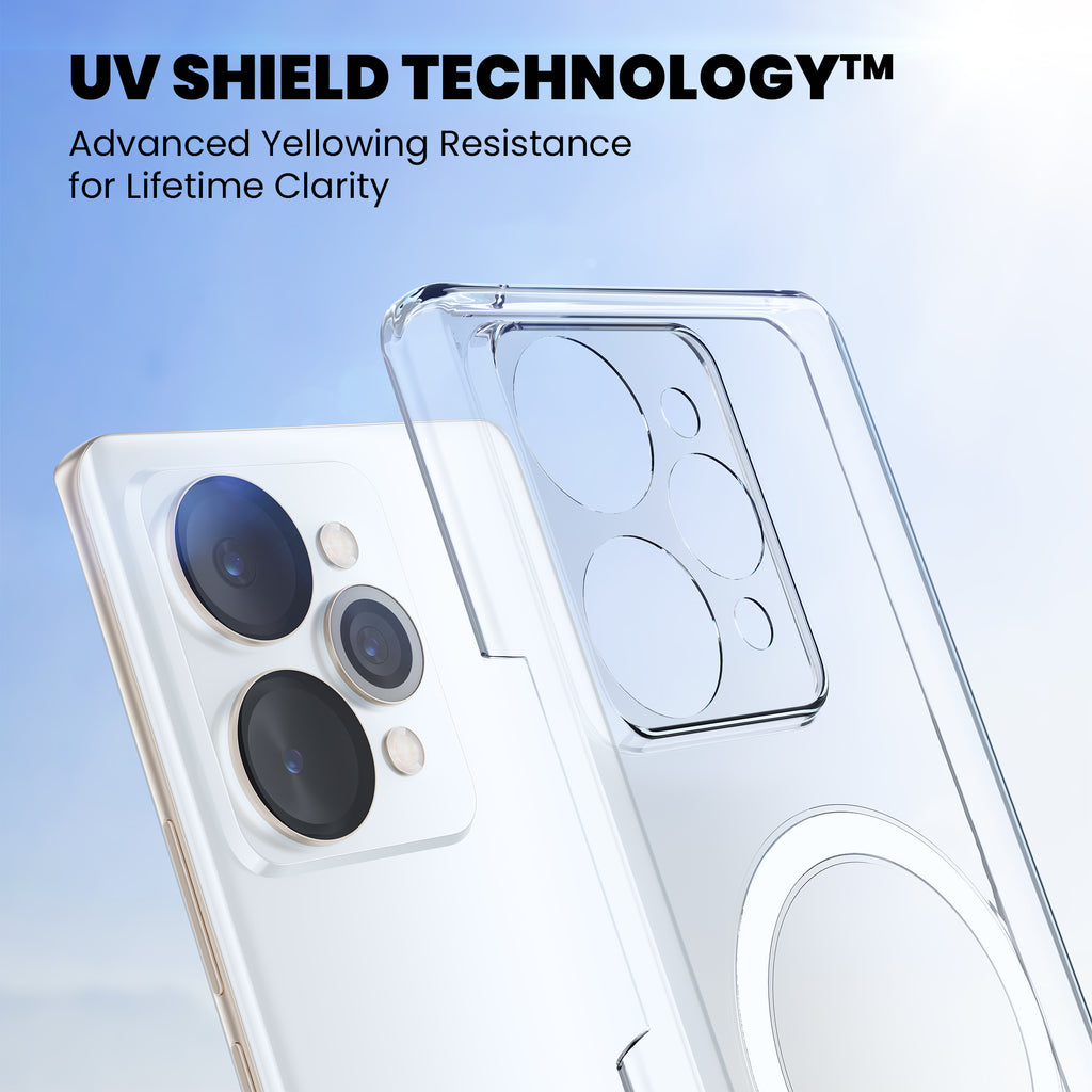 Anti-Yellow Magsafe Clear Case - Realme 15 Pro 5G