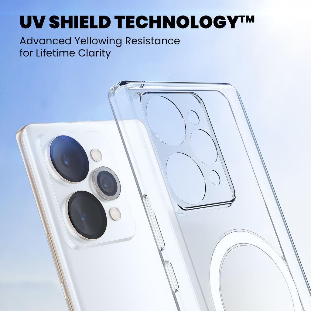 Anti-Yellow Magsafe Clear Case - Realme 10 Pro 5G
