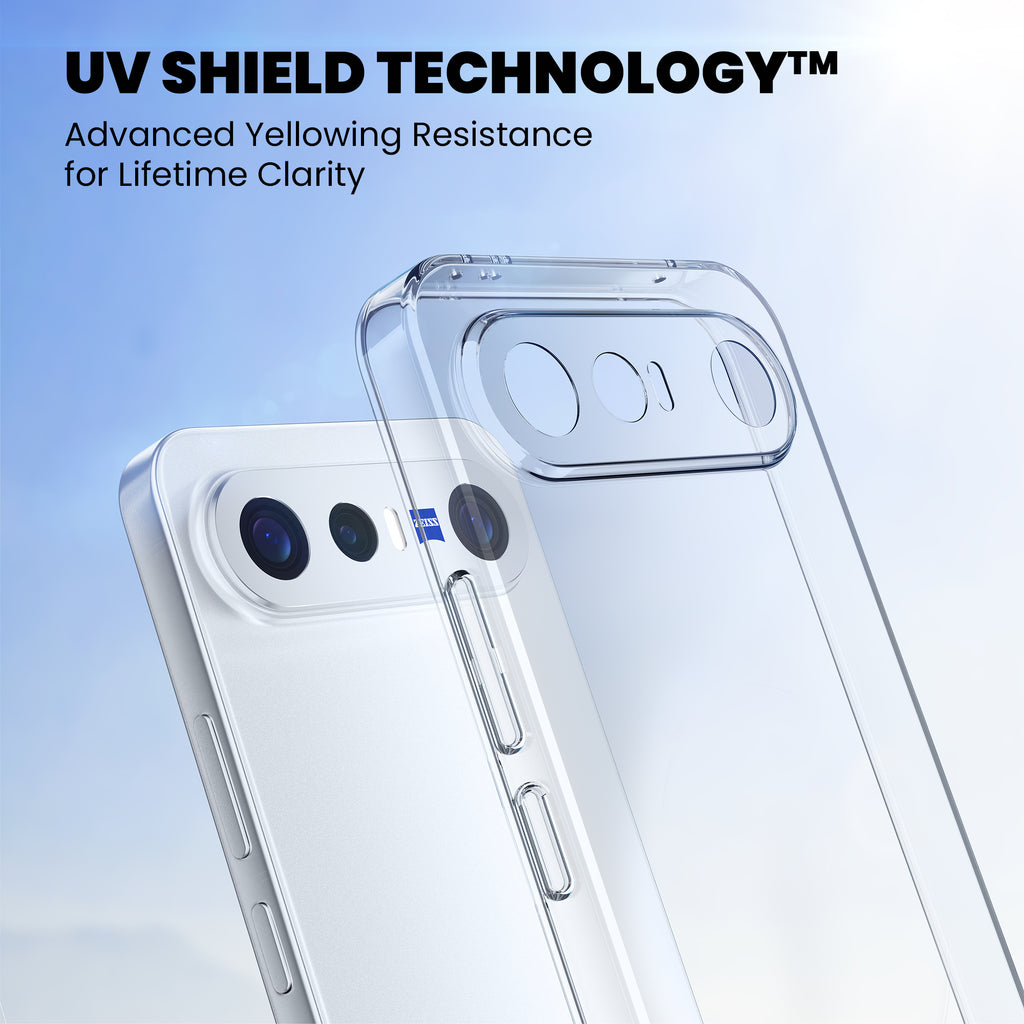 Anti-Yellow Clear Case - Vivo X300 FE