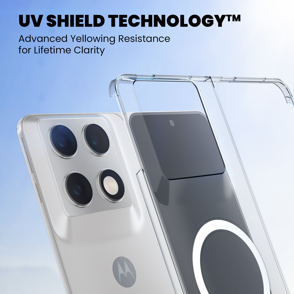 Anti-Yellow Magsafe Clear Case - Motorola Razr Fold