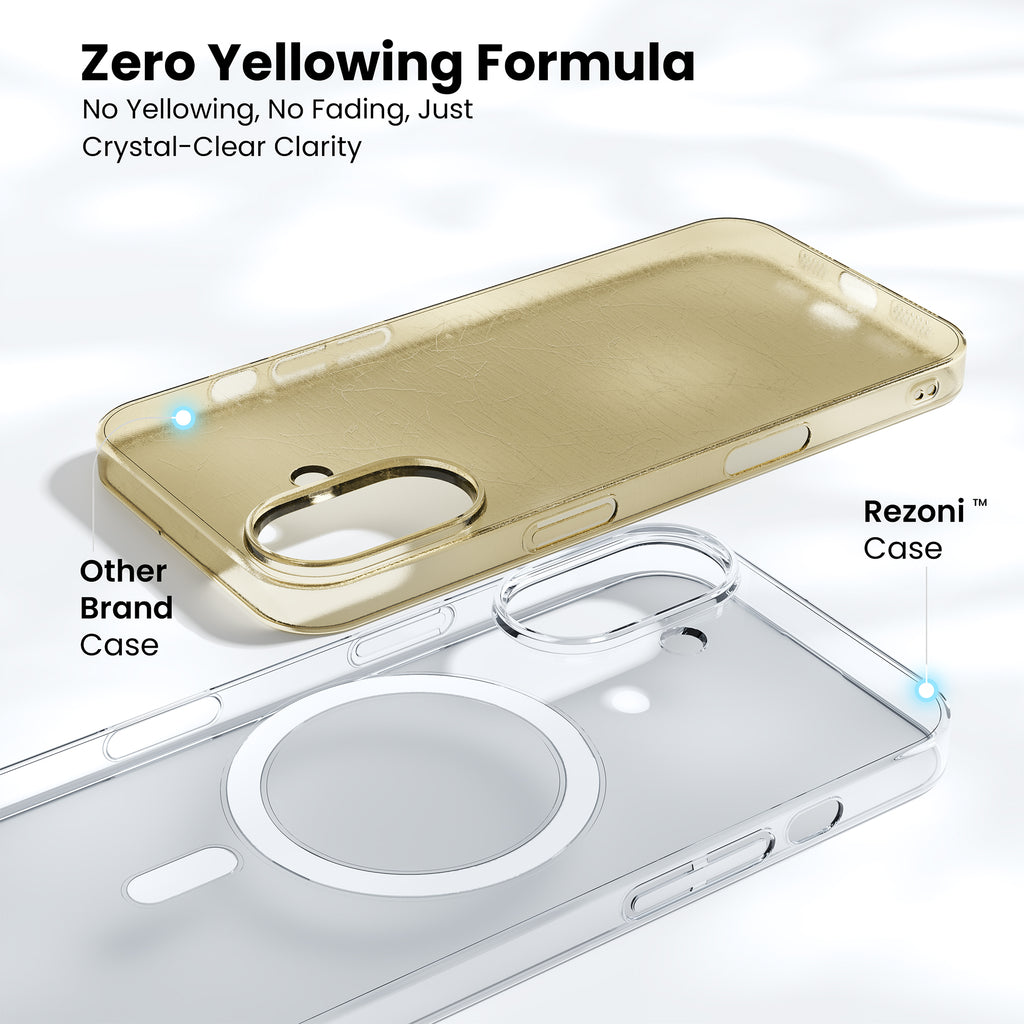 Anti-Yellow Magsafe Clear Case
