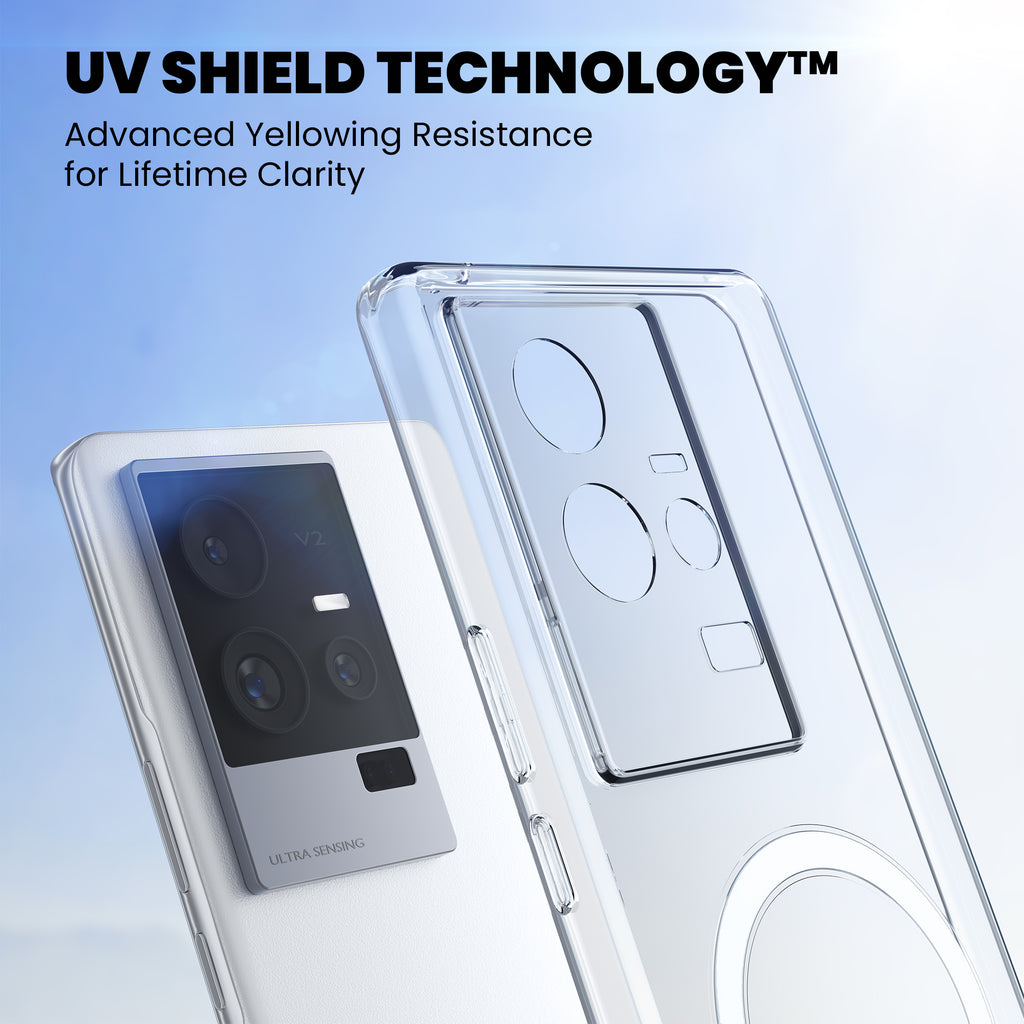 Anti-Yellow Magsafe Clear Case - iQOO 11