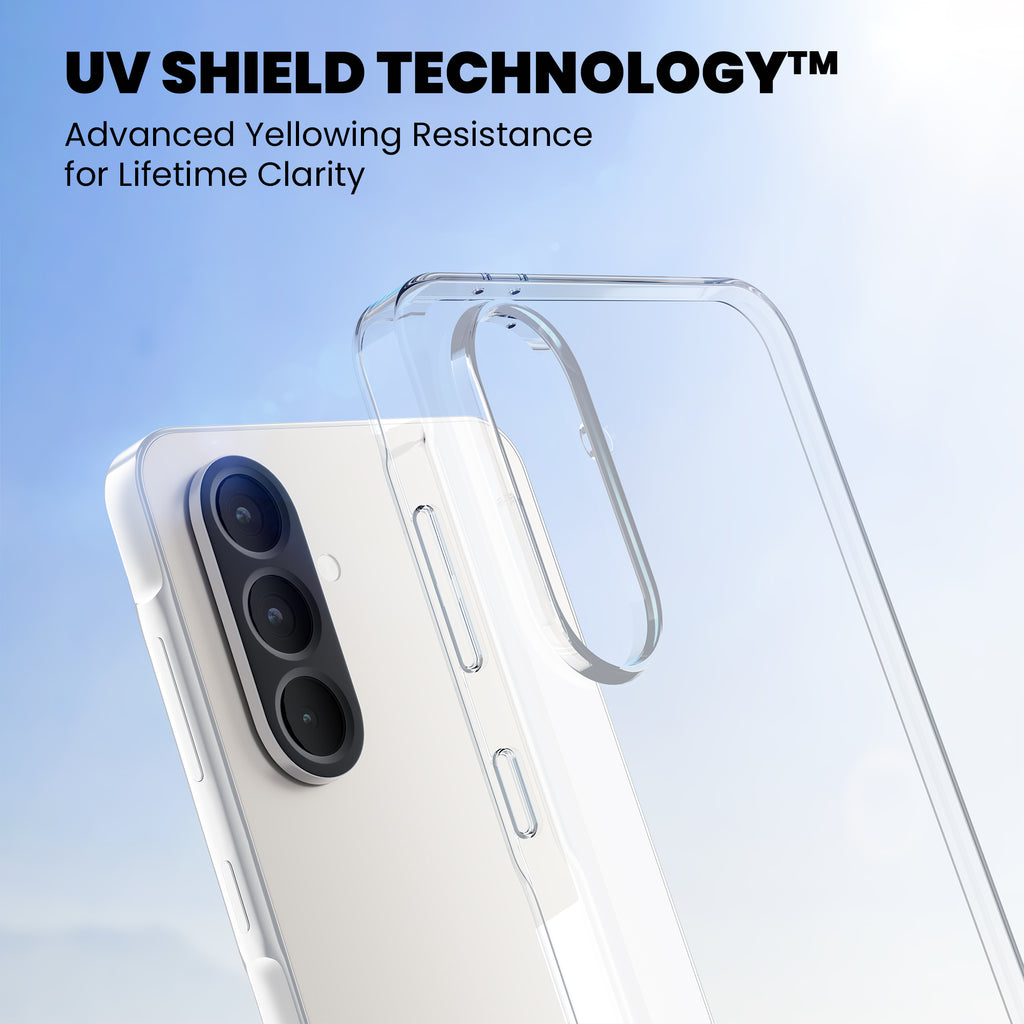 Anti-Yellow Clear Case Samsung M Series