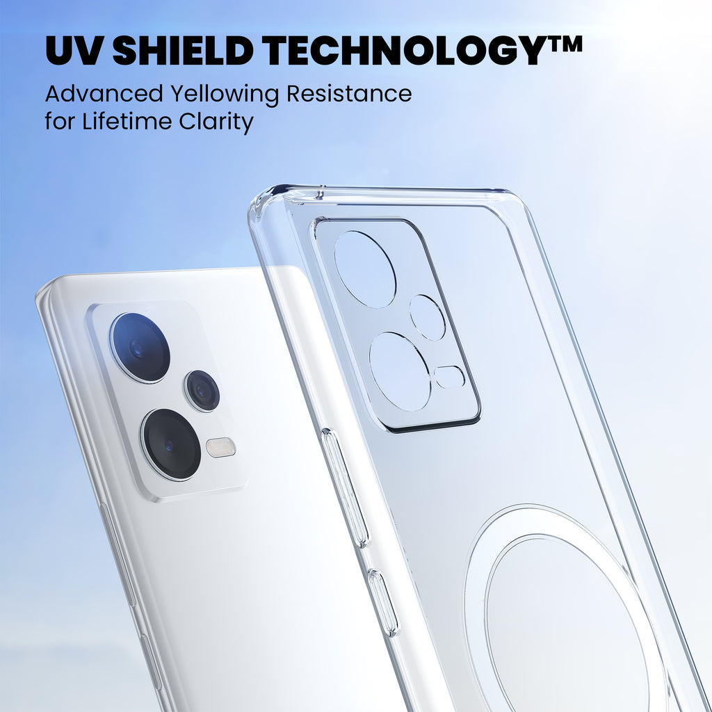 Anti-Yellow Magsafe Clear Case - Redmi Note 12 4G
