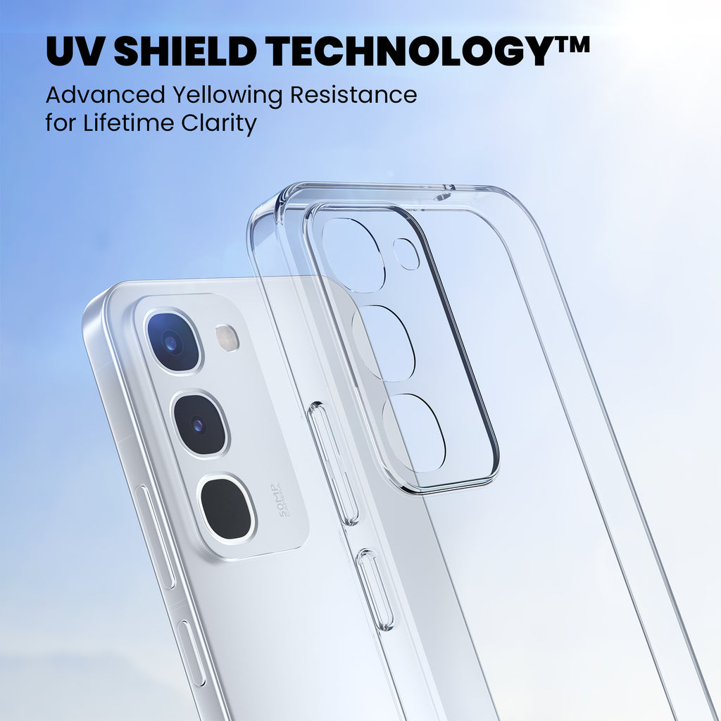 Anti-Yellow Clear Case - Realme P4R 5G