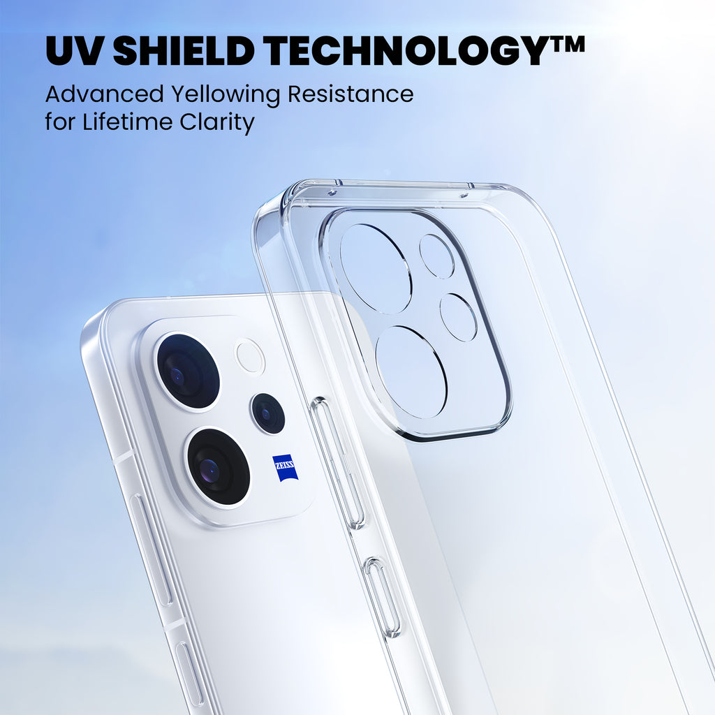 Anti-Yellow Clear Case - Vivo V70
