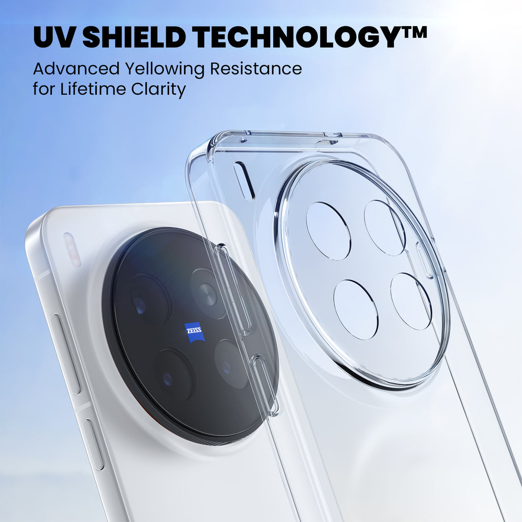 Anti-Yellow Clear Case - Vivo X200 Pro