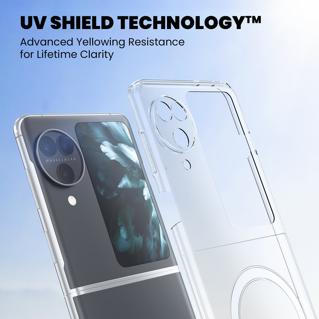 Anti-Yellow Magsafe Clear Case Oppo N Series