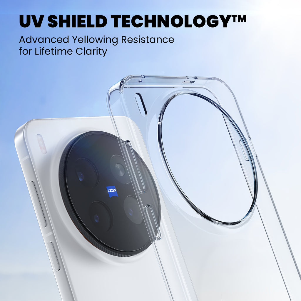 Anti-Yellow Clear Case - Vivo T3 Pro 5G