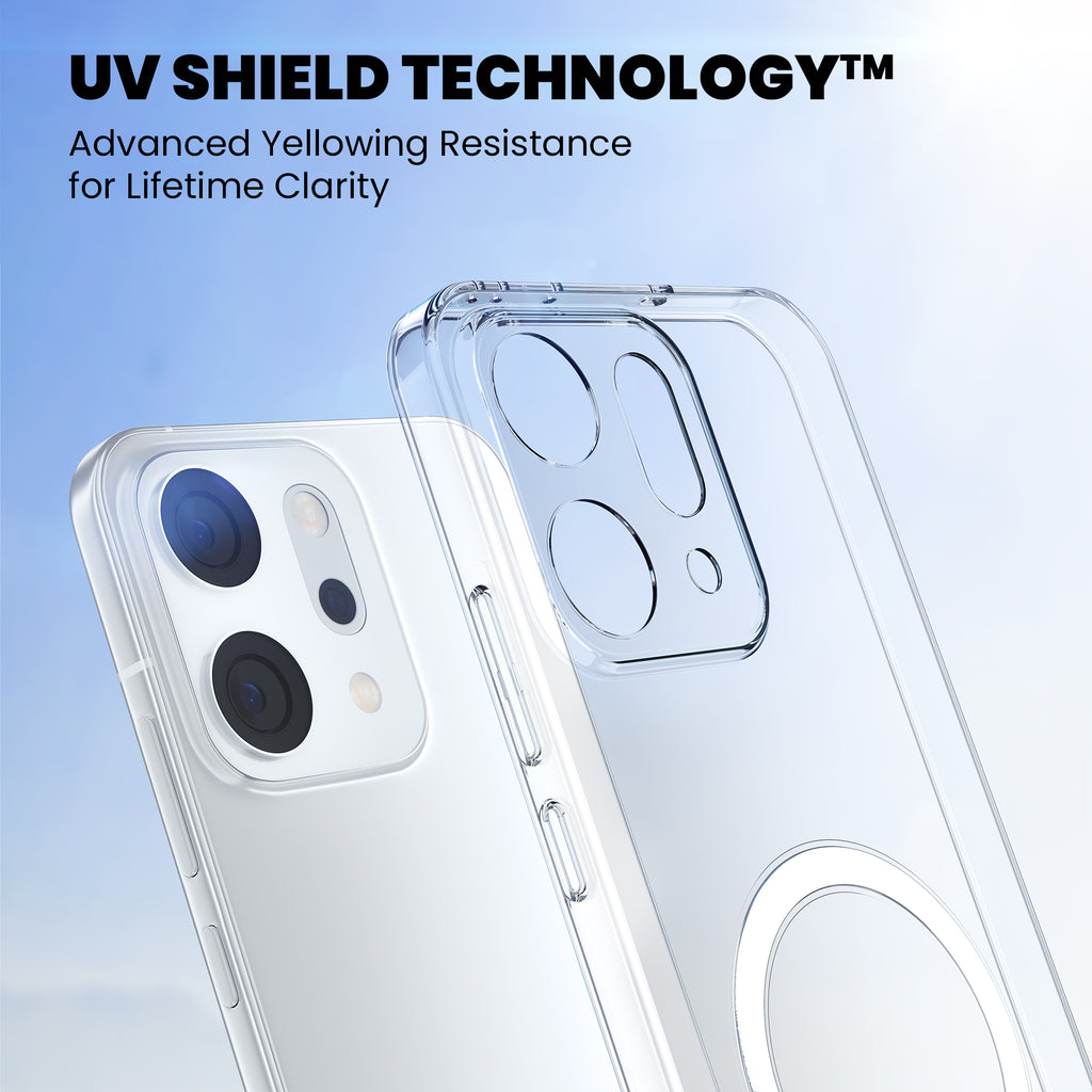 Anti-Yellow Magsafe Clear Case Oppo K Series