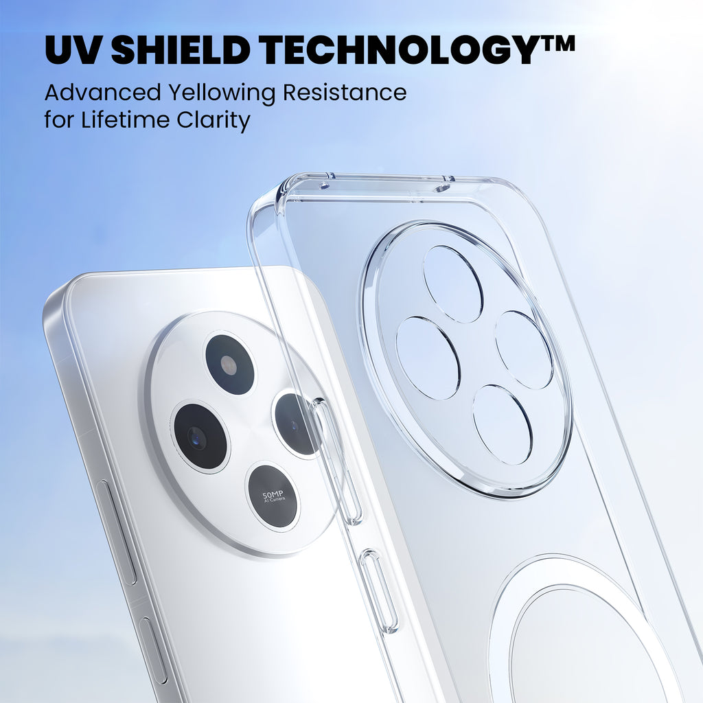 Anti-Yellow Magsafe Clear Case - Redmi A3